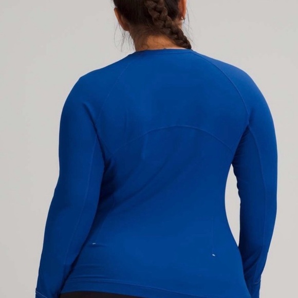 Lululemon It’s Rulu Run Long Sleeve Top, Symphony Blue - Picture 3 of 3